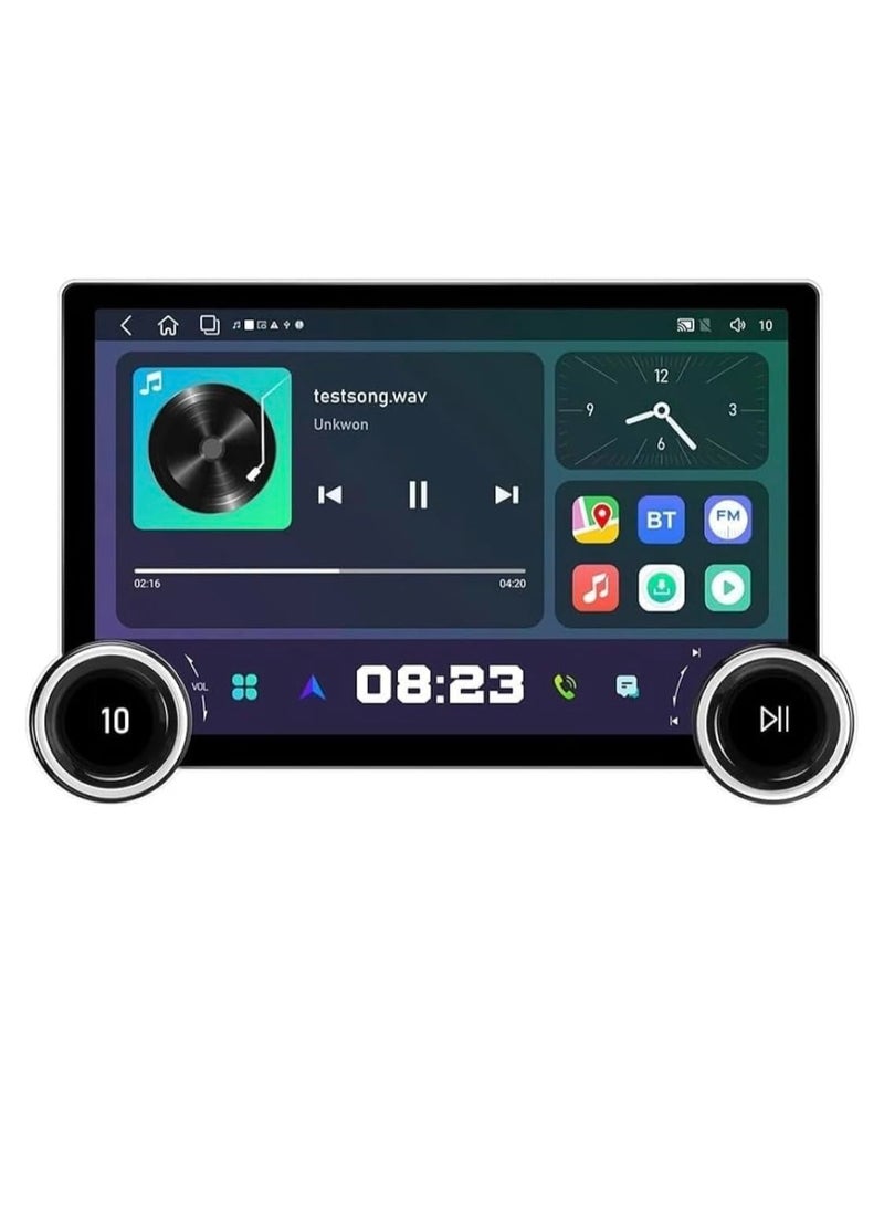 FIPKA 2K Car Android System Touch Screen Universal All Cars | | Car Stereo |2GB+32GB|10.5 Inch|4 Core|Wireless Carplay Adapter & Android Auto - Image 1